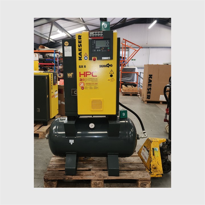 HPC - SX6 8 bar Compressor - Currently on Hire